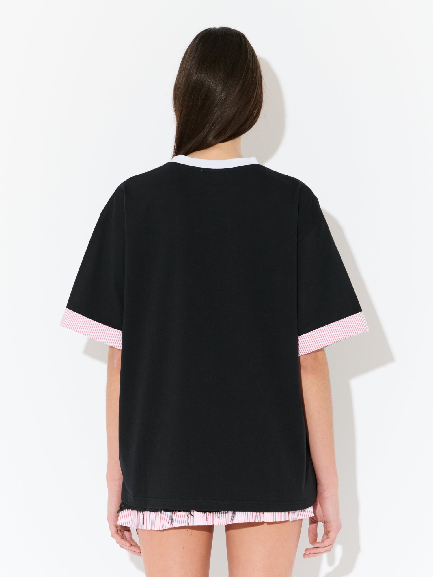 TURN UP TEE in BLACK YELLOW BANANA - Image 4